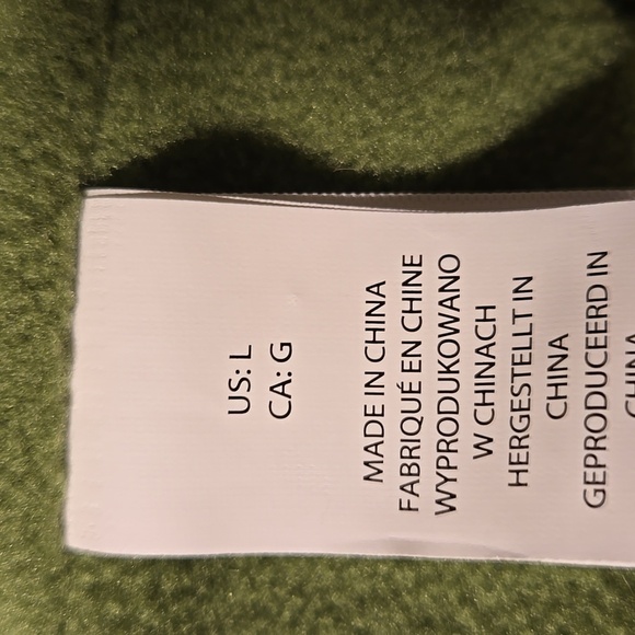Rachel Zoe Shiny Green Fleece Lined Removeable Hood Back Pocket Dog Coat Sz L - Picture 8 of 13